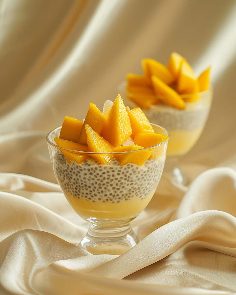 Mango Chia Pudding